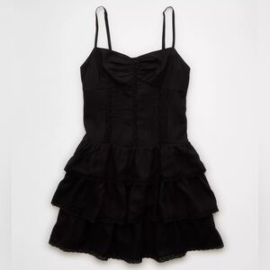 AE Catie Corset Tiered Mini Dress